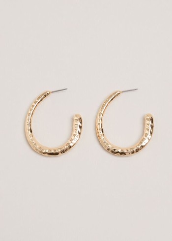 Phase Eight Gold Hoop Jewellery Gold Australia | AZ6378591